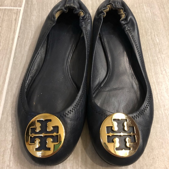 Tory Burch Reva Ballet Flat Size 8M - Picture 8 of 9